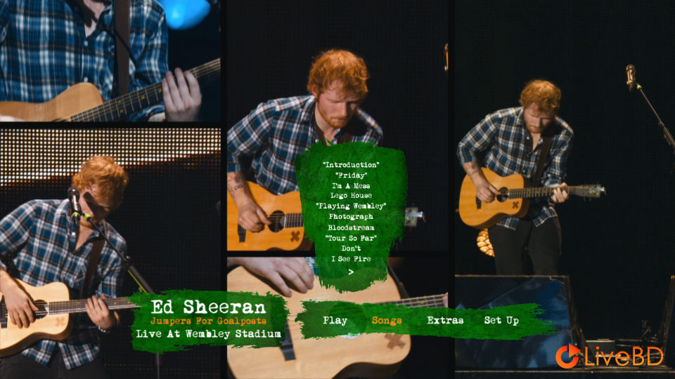 Ed Sheeran – Jumpers for Goalposts : Live At Wembley Stadium (2015) BD蓝光原盘 38.4G_Blu-ray_BDMV_BDISO_1