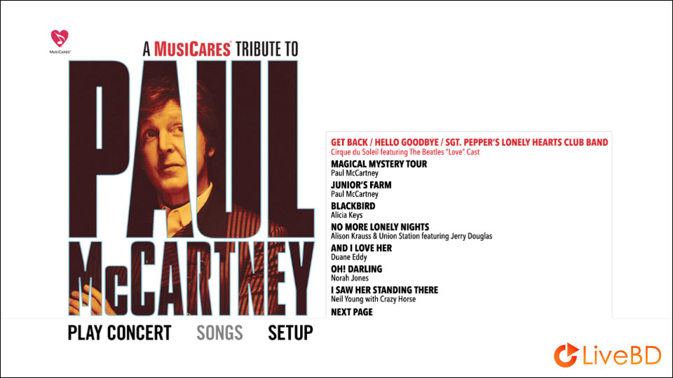 VA – A MusiCares Tribute To Paul McCartney (2015) BD蓝光原盘 17.5G_Blu-ray_BDMV_BDISO_1