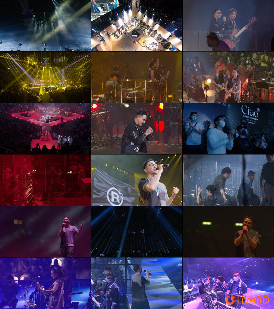 RubberBand Ciao 2021 LIVE 演唱会 (2BD) (2022) BD蓝光原盘 50.9G_Blu-ray_BDMV_BDISO_2
