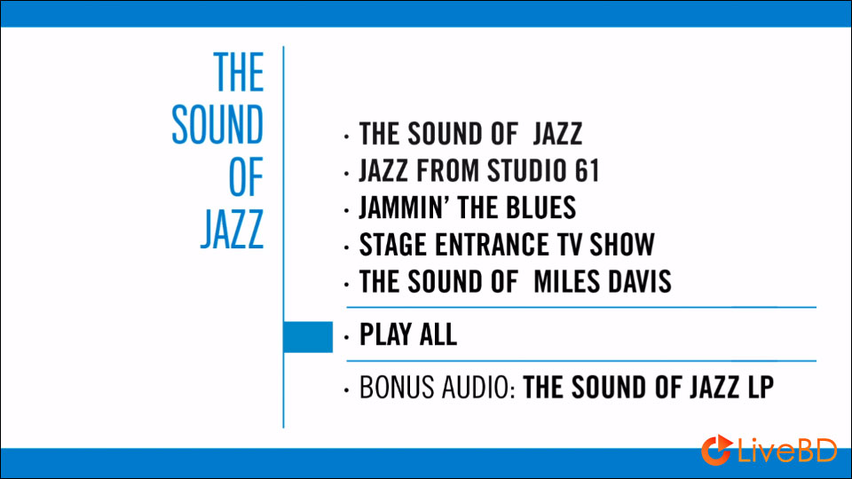 VA – The Sound Of Jazz (2015) BD蓝光原盘 22.7G_Blu-ray_BDMV_BDISO_1
