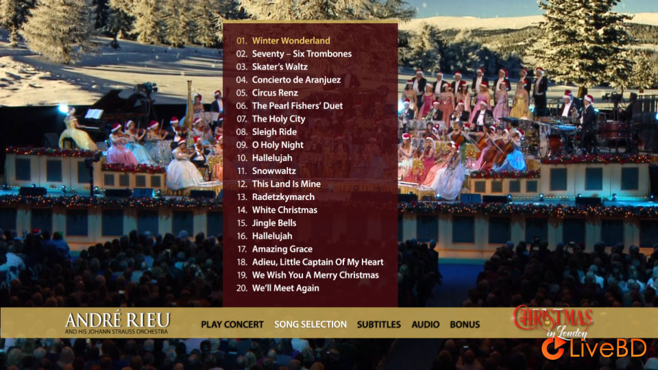 Andre Rieu – Christmas In London (2016) BD蓝光原盘 25.7G_Blu-ray_BDMV_BDISO_1