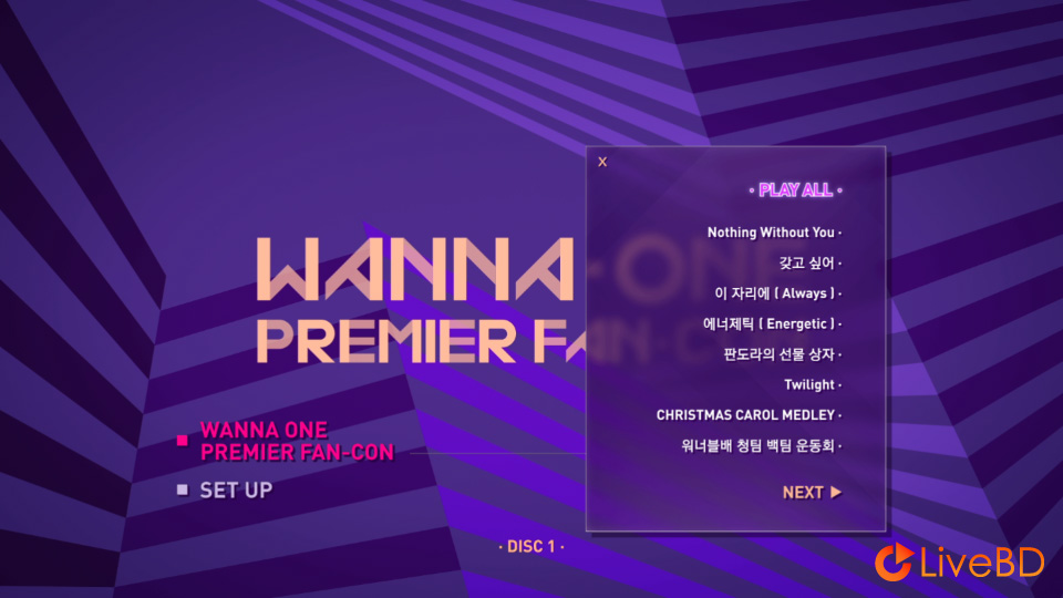 WANNA ONE WANNA ONE PREMIER FAN-CON (2BD) (2018) BD蓝光原盘 70.8G_Blu-ray_BDMV_BDISO_1