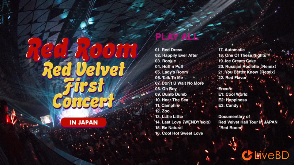 Red Velvet 1st Concert Red Room In JAPAN (2018) BD蓝光原盘 41.1G_Blu-ray_BDMV_BDISO_1