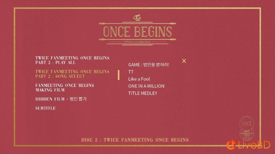 TWICE FANMEETING : ONCE BEGINS (2BD) (2018) BD蓝光原盘 65.2G_Blu-ray_BDMV_BDISO_3