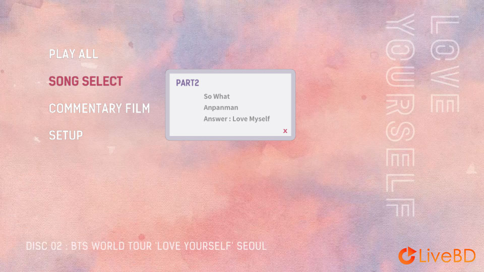 BTS 防弹少年团 BTS WORLD TOUR LOVE YOURSELF IN SEOUL (3BD) (2019) BD蓝光原盘 78.1G_Blu-ray_BDMV_BDISO_3