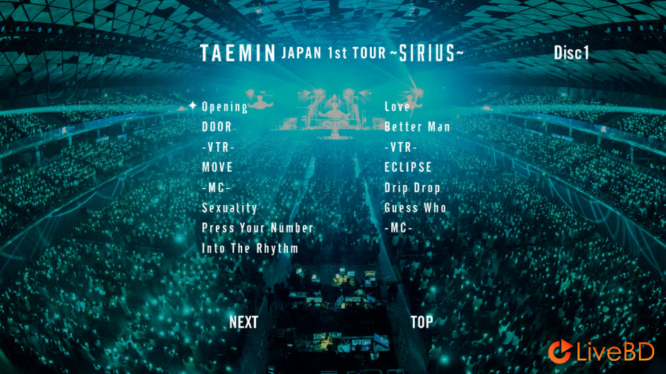 Taemin 泰民 Japan 1st TOUR SIRIUS (2BD) (2019) BD蓝光原盘 80.1G_Blu-ray_BDMV_BDISO_1