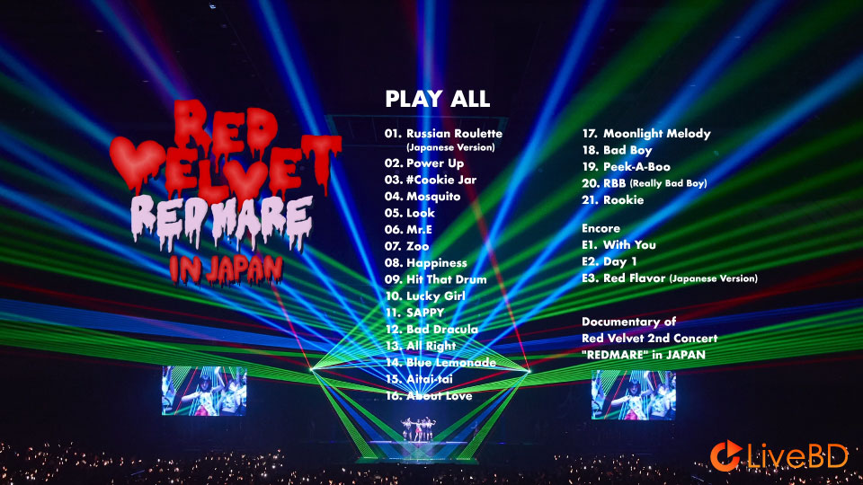 Red Velvet 2nd Concert REDMARE in JAPAN (2019) BD蓝光原盘 41.5G_Blu-ray_BDMV_BDISO_1