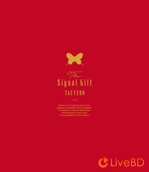 Taeyeon 泰妍 The Signal Gift : JAPAN TOUR 2019 Signal (2019) BD蓝光原盘 39.5G_Blu-ray_BDMV_BDISO_