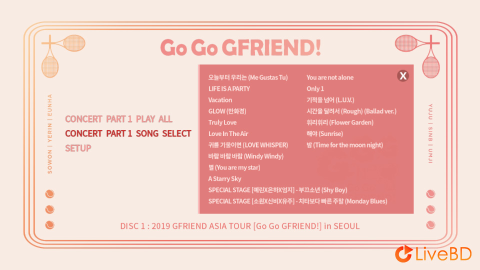 GFRIEND 2019 GFRIEND ASIA TOUR : Go Go GFRIEND! in SEOUL (3BD) (2019) BD蓝光原盘 75.4G_Blu-ray_BDMV_BDISO_1