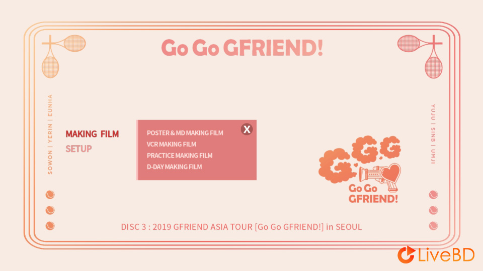 GFRIEND 2019 GFRIEND ASIA TOUR : Go Go GFRIEND! in SEOUL (3BD) (2019) BD蓝光原盘 75.4G_Blu-ray_BDMV_BDISO_5