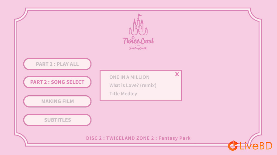 TWICE 2nd Tour TWICELAND ZONE 2 : Fantasy Park (2BD) (2019) BD蓝光原盘 58.1G_Blu-ray_BDMV_BDISO_3