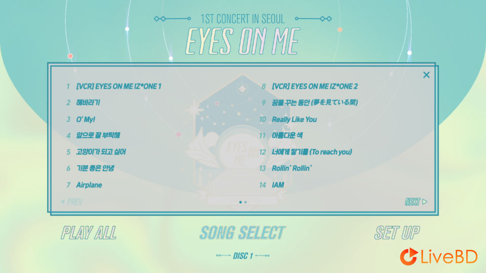 IZONE 1ST CONCERT IN SEOUL EYES ON ME (2BD) (2020) BD蓝光原盘 64.1G_Blu-ray_BDMV_BDISO_1