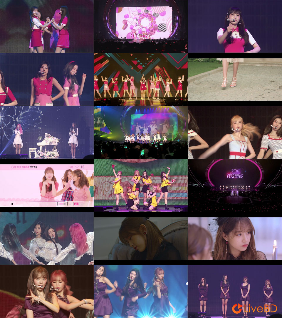 IZONE 1ST CONCERT IN SEOUL EYES ON ME (2BD) (2020) BD蓝光原盘 64.1G_Blu-ray_BDMV_BDISO_2