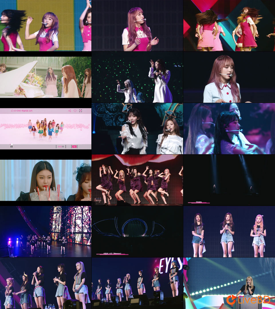 IZONE 1ST CONCERT IN JAPAN EYES ON ME : Tour FInal Saitama Super Arena (2BD) (2021) BD蓝光原盘 81.3G_Blu-ray_BDMV_BDISO_2