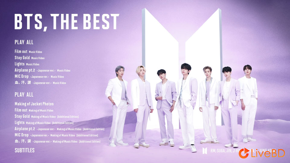 BTS 防弹少年团 BTS, THE BEST (2021) BD蓝光原盘 46.2G_Blu-ray_BDMV_BDISO_1