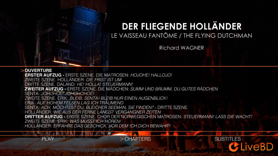 Wagner : Der fliegende Hollander (Pablo Heras-Casado, Teatro Real de Madrid) (2016) BD蓝光原盘 34.5G_Blu-ray_BDMV_BDISO_1