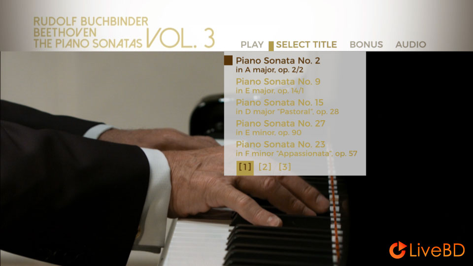 Rudolf Buchbinder – Beethoven Piano Sonatas Vol. 3 (2016) BD蓝光原盘 42.8G_Blu-ray_BDMV_BDISO_1