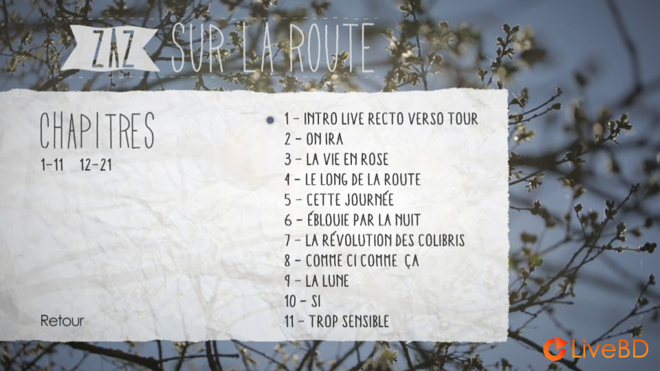 ZAZ – Sur La Route (2016) BD蓝光原盘 23.2G_Blu-ray_BDMV_BDISO_1
