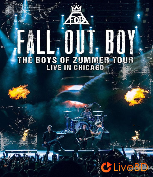 Fall Out Boy – The Boys of Zummer Tour (2016) BD蓝光原盘 20.7G_Blu-ray_BDMV_BDISO_