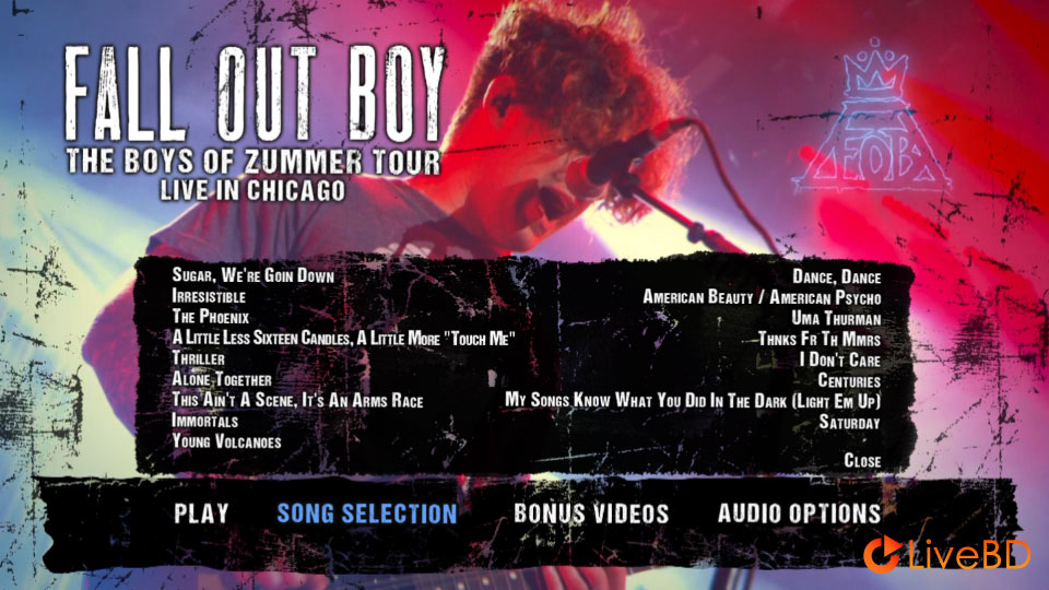 Fall Out Boy – The Boys of Zummer Tour (2016) BD蓝光原盘 20.7G_Blu-ray_BDMV_BDISO_1