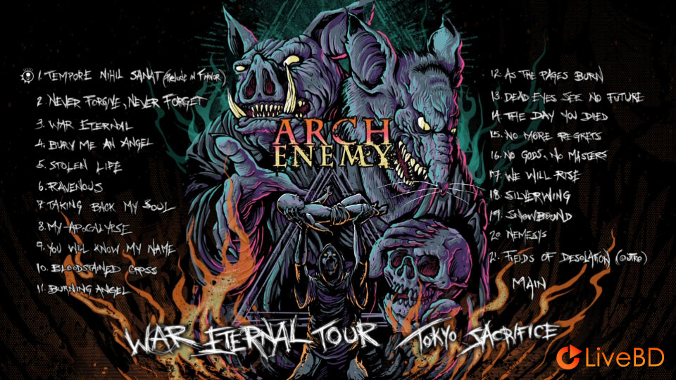 Arch Enemy – War Eternal Tour : Tokyo Sacrifice (2016) BD蓝光原盘 20.1G_Blu-ray_BDMV_BDISO_1