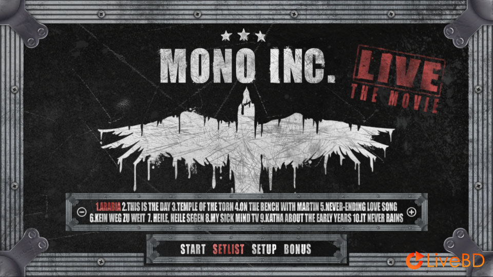 Mono Inc. – Live (2BD) (2016) BD蓝光原盘 63.1G_Blu-ray_BDMV_BDISO_1