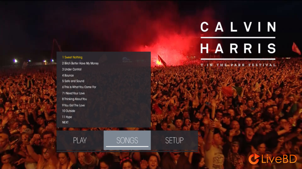 Calvin Harris – T In The Park Festival (2016) BD蓝光原盘 19.4G_Blu-ray_BDMV_BDISO_1