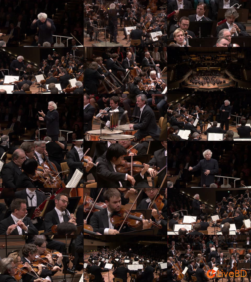 Simon Rattle & Berliner Philharmoniker – Beethoven Symphonies 1-9 (2BD) (2016) BD蓝光原盘 87.6G_Blu-ray_BDMV_BDISO_2