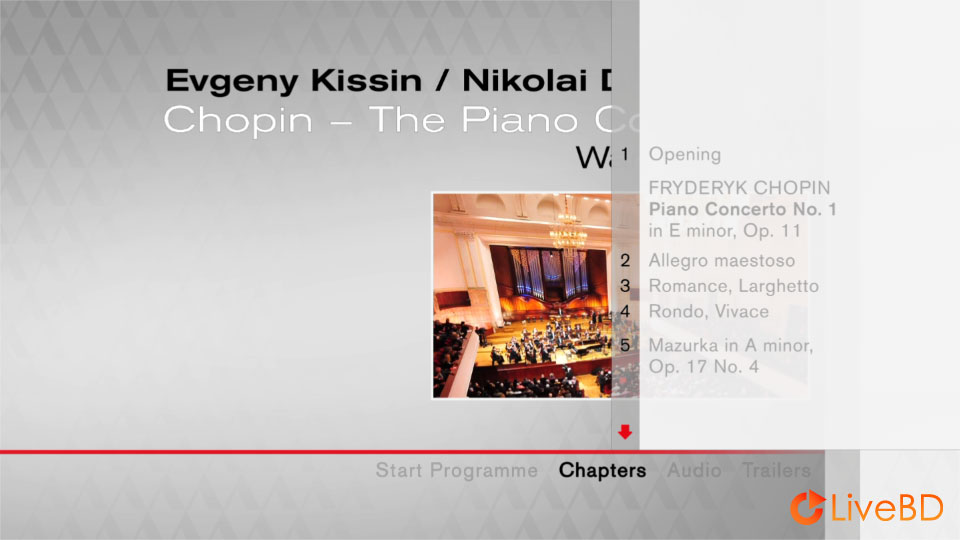 Evgeny Kissin & Nikolai Demidenko – Fryderyk Chopin The Piano Concertos (2011) BD蓝光原盘 21.1G_Blu-ray_BDMV_BDISO_1