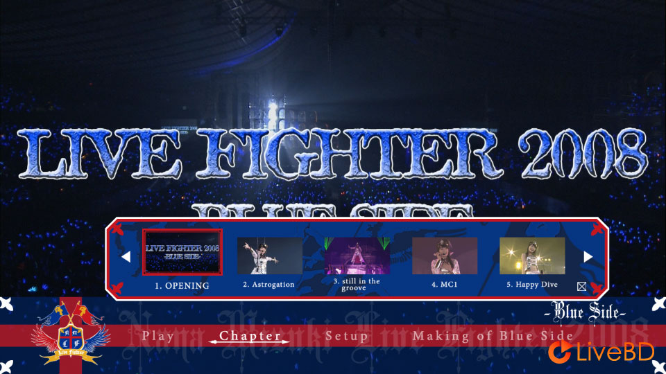 水樹奈々 NANA MIZUKI LIVE FIGHTER BLUE×RED SIDE (2BD) (2008) BD蓝光原盘 91.8G_Blu-ray_BDMV_BDISO_1