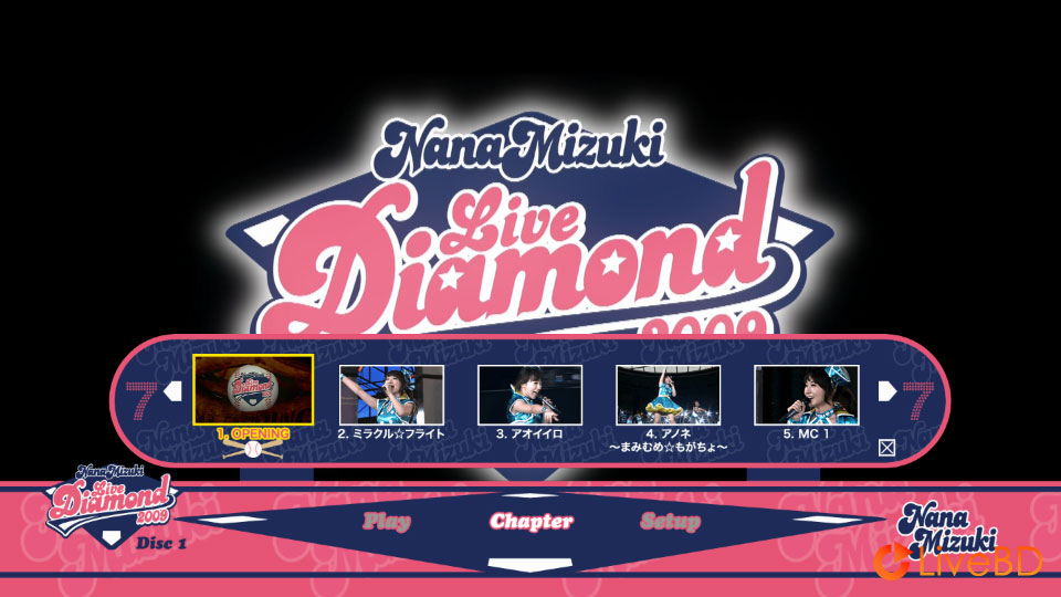 水樹奈々 NANA MIZUKI LIVE DIAMOND×FEVER (3BD) (2009) BD蓝光原盘 138.9G_Blu-ray_BDMV_BDISO_1