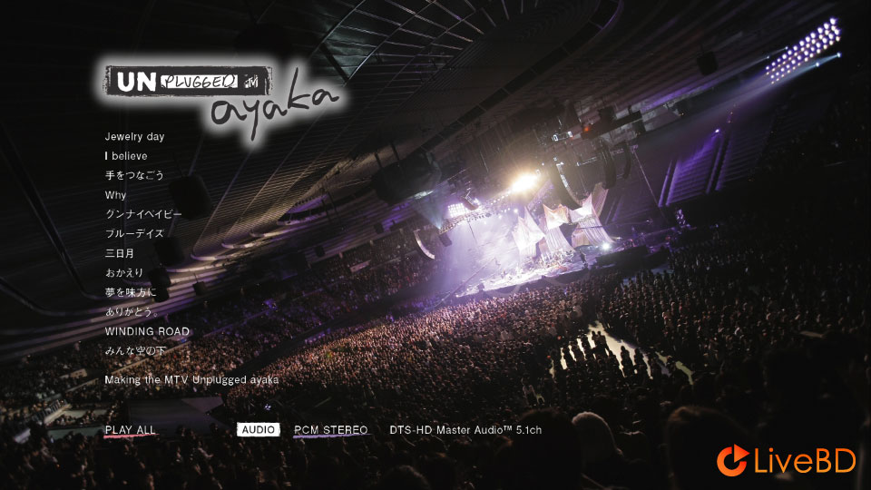 絢香 MTV Unplugged ayaka (2010) BD蓝光原盘 31.1G_Blu-ray_BDMV_BDISO_1