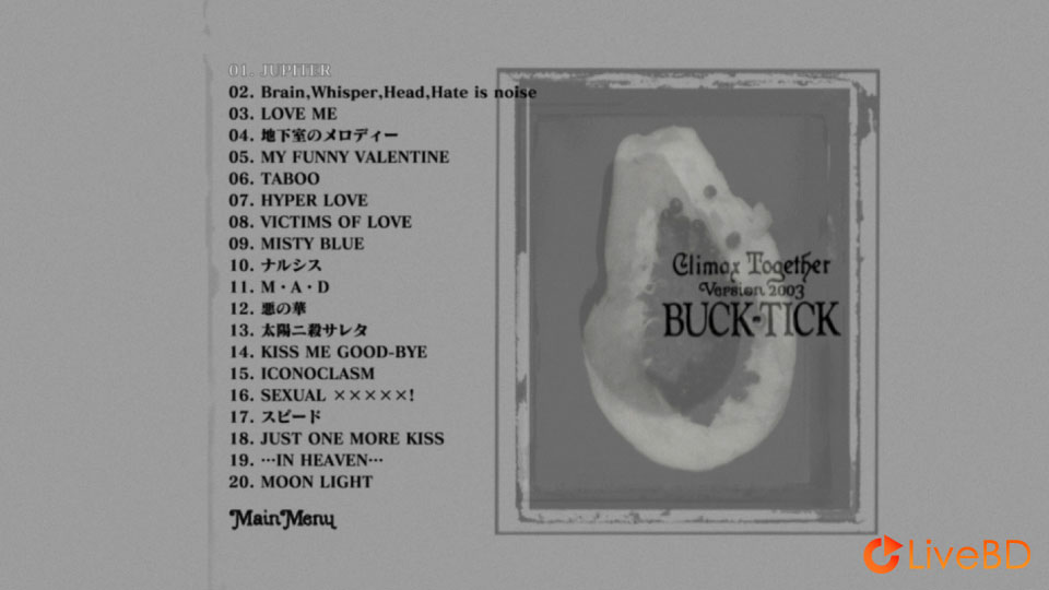 BUCK-TICK B-T LIVE PRODUCT 1987/1989/1992 VICTOR YEARS (4BD) (2012) BD蓝光原盘 120.4G_Blu-ray_BDMV_BDISO_1