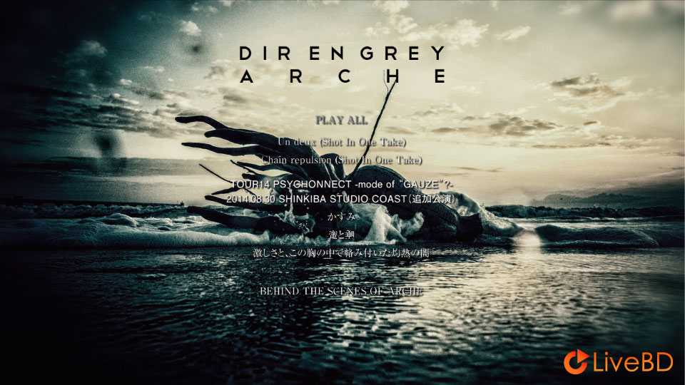 DIR EN GREY ARCHE [完全生産限定盤] (2014) BD蓝光原盘 14.5G_Blu-ray_BDMV_BDISO_1