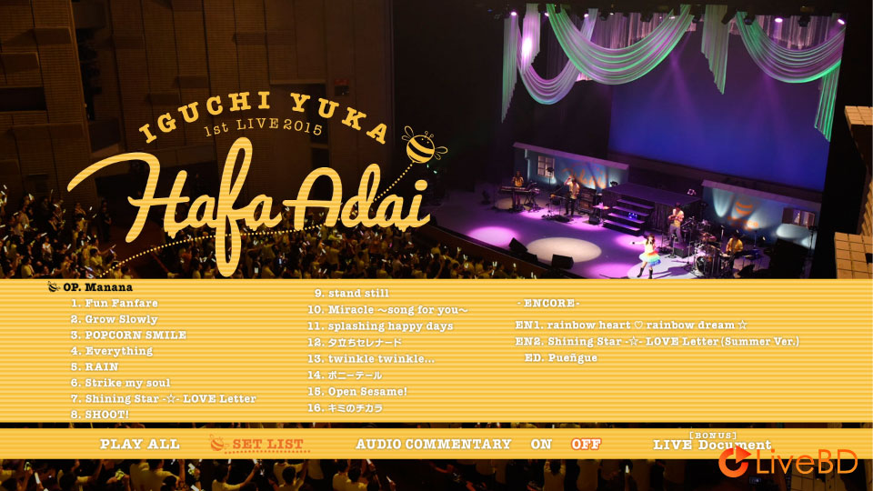 井口裕香 1st LIVE 2015 Hafa Adai (2015) BD蓝光原盘 40.1G_Blu-ray_BDMV_BDISO_1