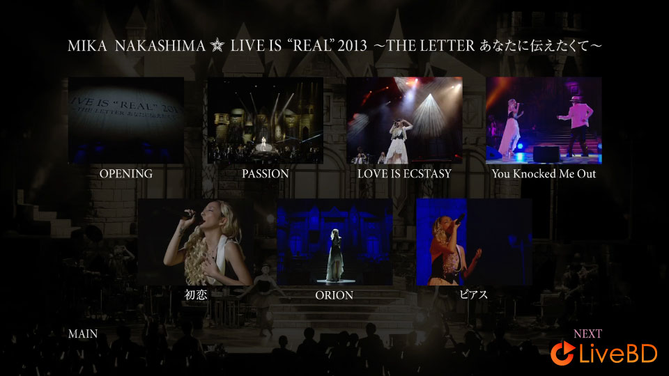 中島美嘉 MIKA NAKASHIMA LIVE IS“REAL”2013～THE LETTER あなたに伝えたくて～(2013) BD蓝光原盘 42.4G_Blu-ray_BDMV_BDISO_1