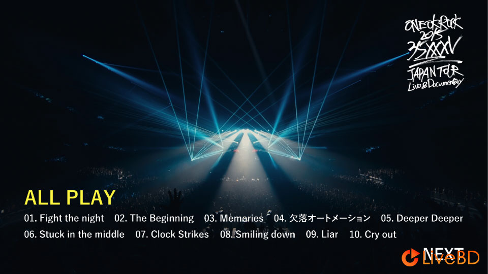 ONE OK ROCK 2015 35xxxv JAPAN TOUR LIVE & DOCUMENTARY (2BD) (2016) BD蓝光原盘 50.8G_Blu-ray_BDMV_BDISO_1