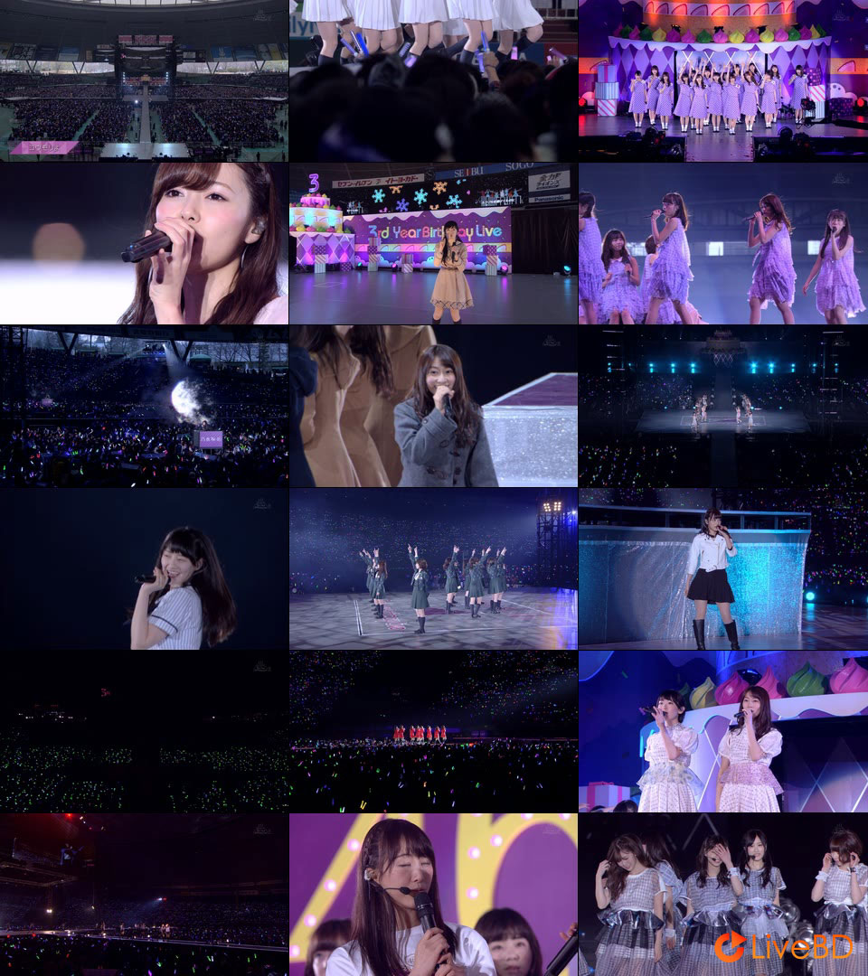 乃木坂46 3rd YEAR BIRTHDAY LIVE 2015.2.22 SEIBU DOME [完全生産限定盤] (3BD) (2016) BD蓝光原盘 105.8G_Blu-ray_BDMV_BDISO_4