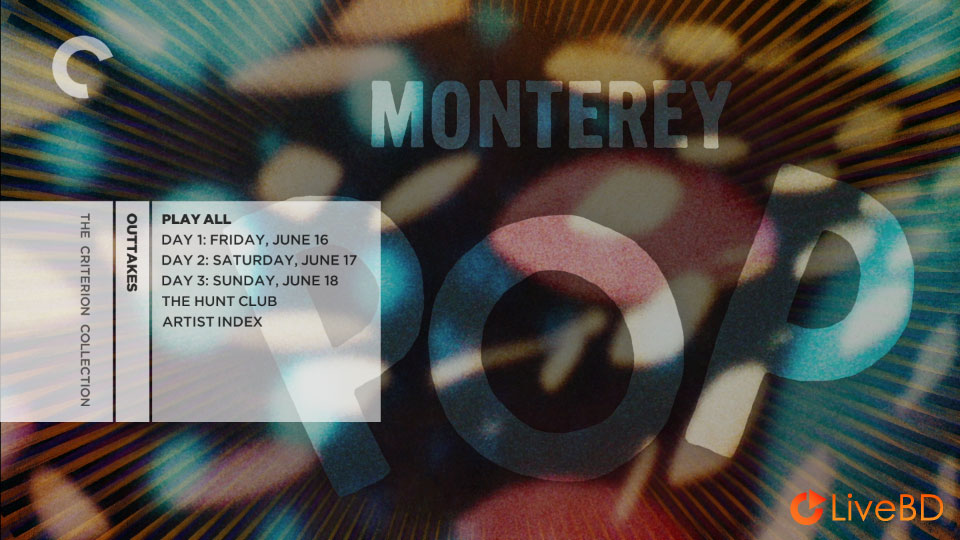 VA – The Complete Monterey Pop Festival (3BD) (2017) BD蓝光原盘 112.6G_Blu-ray_BDMV_BDISO_3