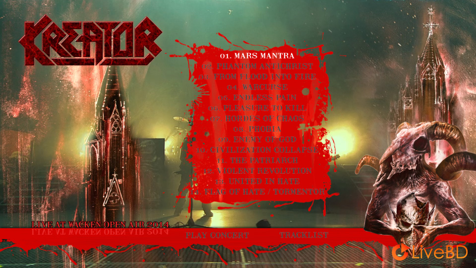 Kreator – Gods of Violence : Live At Wacken 2014 (2017) BD蓝光原盘 14.9G_Blu-ray_BDMV_BDISO_1