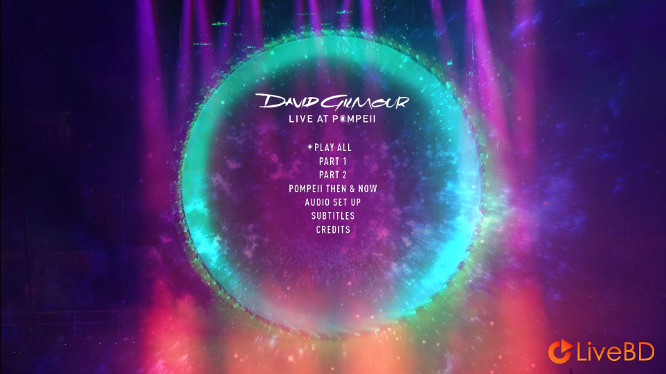 David Gilmour (Pink Floyd) – Live At Pompeii (2BD) (2017) BD蓝光原盘 77.4G_Blu-ray_BDMV_BDISO_1