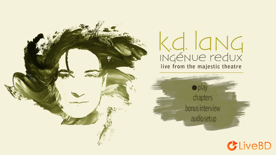 K.D. Lang – Ingenue Redux : Live From Majestic Theatre (2018) BD蓝光原盘 23.1G_Blu-ray_BDMV_BDISO_1