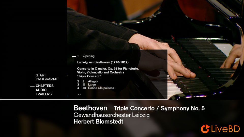 Herbert Blomstedt & Gewandhausorchester – Beethoven Triple Concerto and Symphony No. 5 (2017) BD蓝光原盘 21.2G_Blu-ray_BDMV_BDISO_1