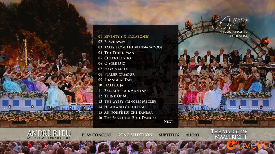 Andre Rieu – The Magic Of Maastricht : 30 Years Johann Strauss Orchestra (2017) BD蓝光原盘 42.6G_Blu-ray_BDMV_BDISO_1