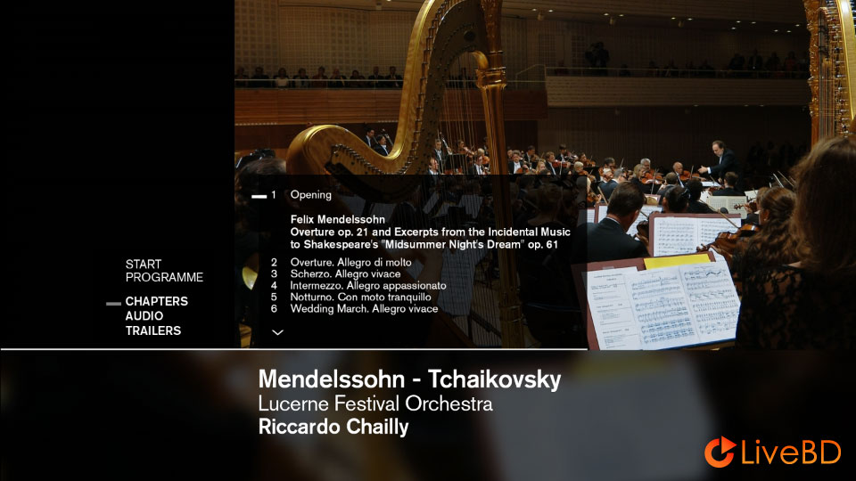 Riccardo Chailly & Lucerne Festival Orchestra – Mendelssohn A Midsummer Night′s Dream (2018) BD蓝光原盘 21.1G_Blu-ray_BDMV_BDISO_1