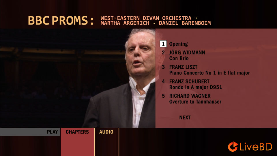 Martha Argerich & Daniel Barenboim – West-Eastern Divan Orchestra at the BBC Proms (2018) BD蓝光原盘 21.1G_Blu-ray_BDMV_BDISO_1