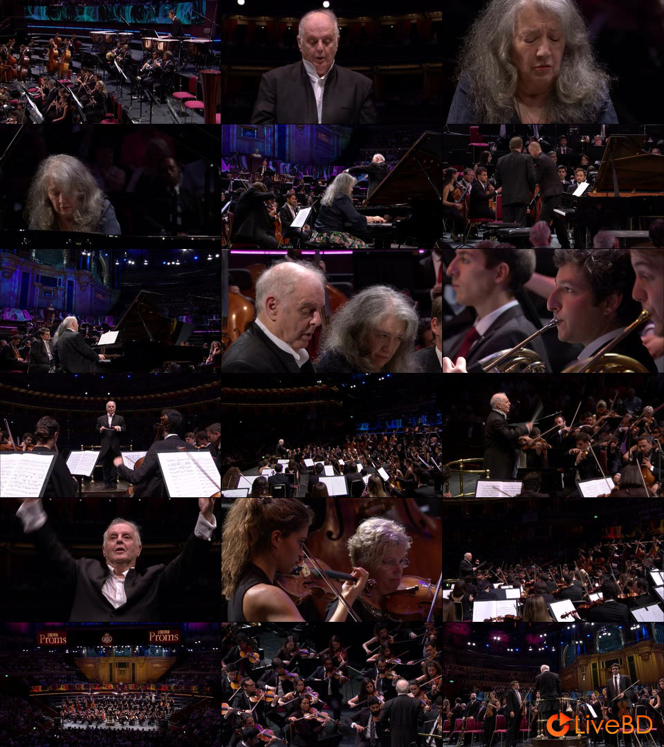 Martha Argerich & Daniel Barenboim – West-Eastern Divan Orchestra at the BBC Proms (2018) BD蓝光原盘 21.1G_Blu-ray_BDMV_BDISO_2