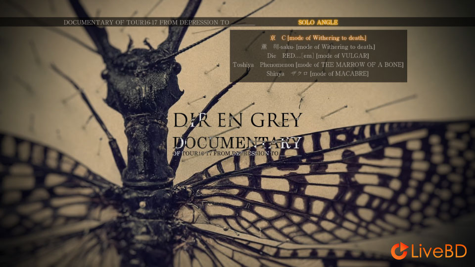 DIR EN GREY DOCUMENTARY OF TOUR 16-17 FROM DEPRESSION TO ________ (2018) BD蓝光原盘 22.7G_Blu-ray_BDMV_BDISO_1