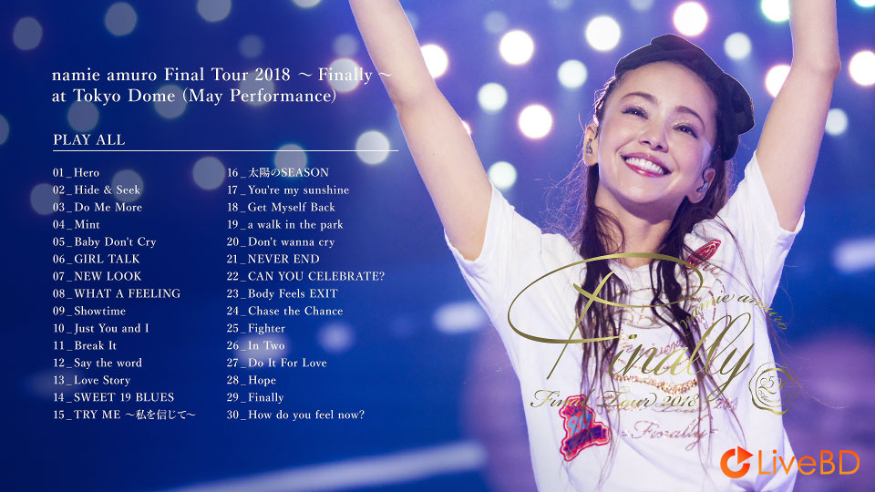 安室奈美恵 namie amuro Final Tour 2018～Finally～[初回生産限定盤Blu-ray7枚組] (7BD) (2018) BD蓝光原盘 282.5G_Blu-ray_BDMV_BDISO_1