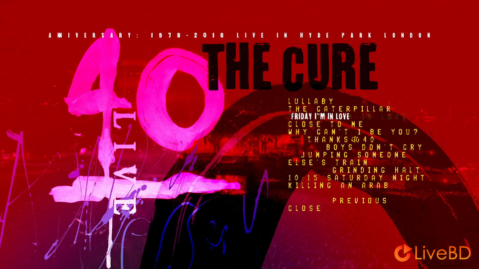 The Cure – 40 Live Curaetion 25 Anniversary (2BD) (2019) BD蓝光原盘 83.8G_Blu-ray_BDMV_BDISO_3